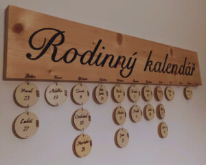 Rodinný kalendář