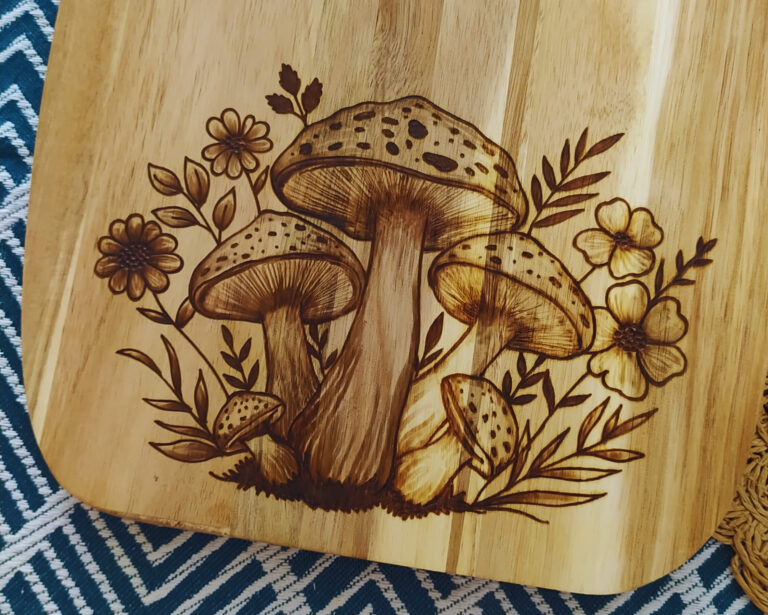 Ruční vypalování do dřeva